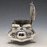 1912 British Antique Sterling Silver Jewelry Box 370g Jones & Crompton